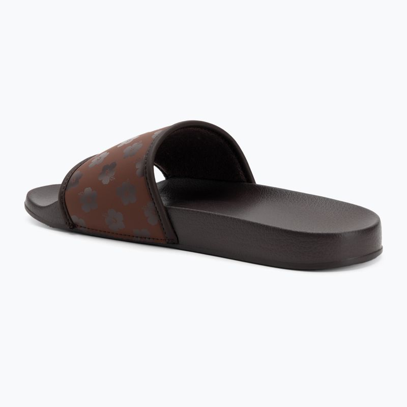 Papuci pentru femei ROXY Slippy IV brown combo 3