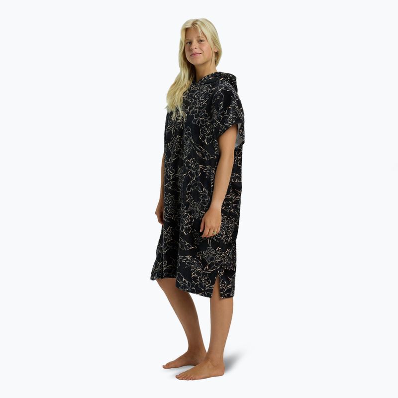 Poncho de înot pentru femei Billabong Hooded Towel black pebble 3