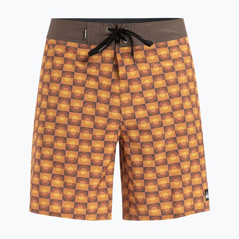 Șort de înot pentru bărbați Quiksilver Surfsilk Straight Leg 18" florever bran
