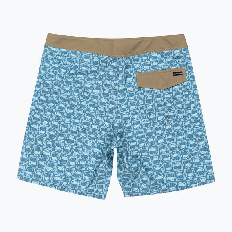 Șort de înot pentru bărbați Quiksilver Surfsilk Straight Leg 18" florever aquifer 2