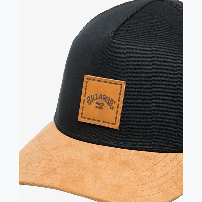 Șapcă pentru bărbați  Billabong Stacked Trucker black/tan 4