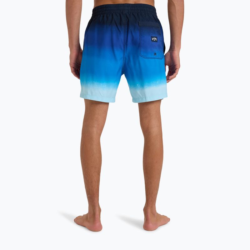 Șorturi de baie pentru bărbați Billabong All Day Fade Layback coastal blue 5
