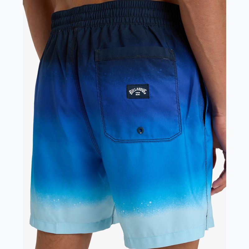 Șorturi de baie pentru bărbați Billabong All Day Fade Layback coastal blue 8