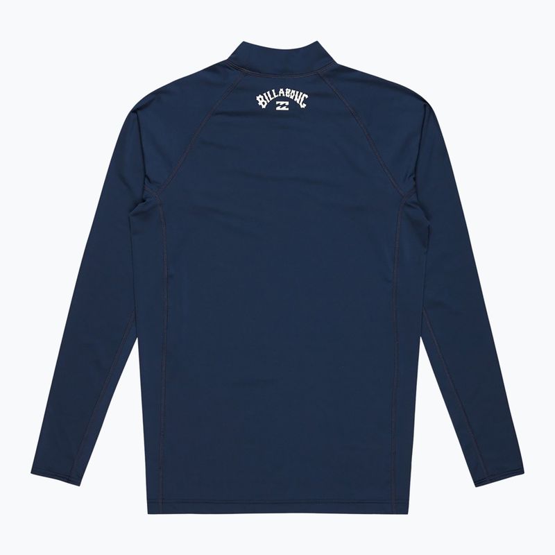 Longsleeve de înot pentru bărbați Billabong Waves All Day midnight 8
