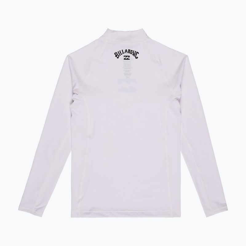 Longsleeve de înot pentru copii Billabong Waves All Day white 2