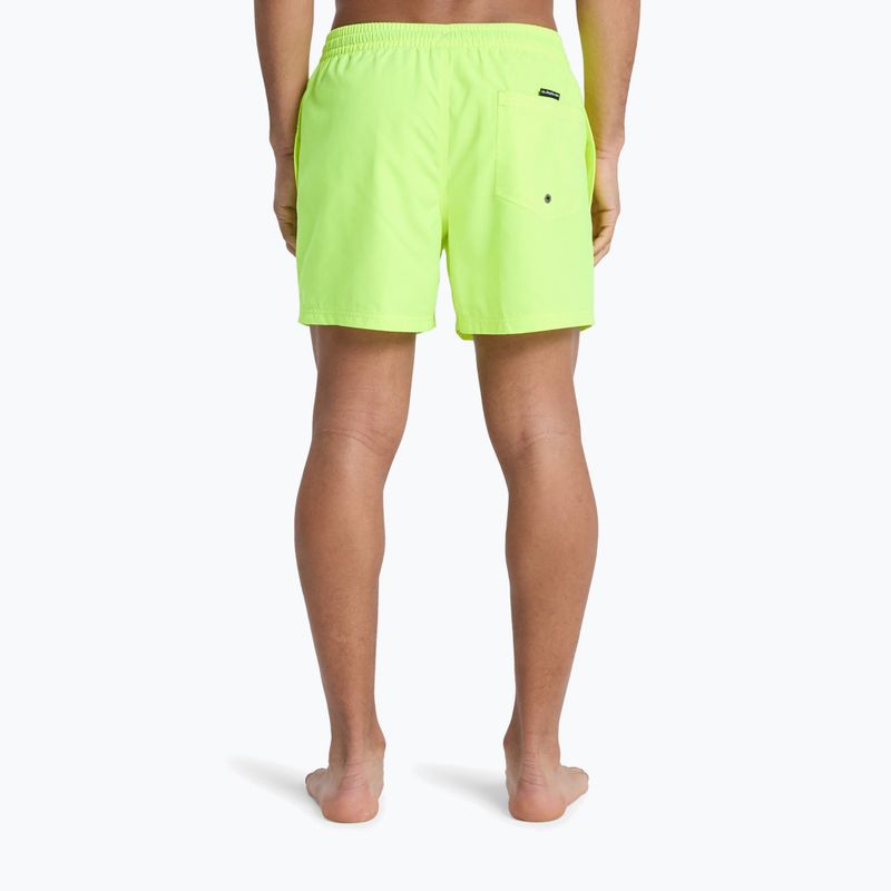 Pantaloni scurți de baie pentru bărbați Quiksilver Everyday Solid Volley 15" safety yellow 5