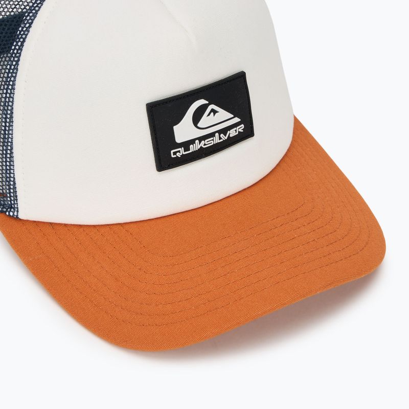 Șapcă pentru bărbați Quiksilver Omnipotent snow white 3