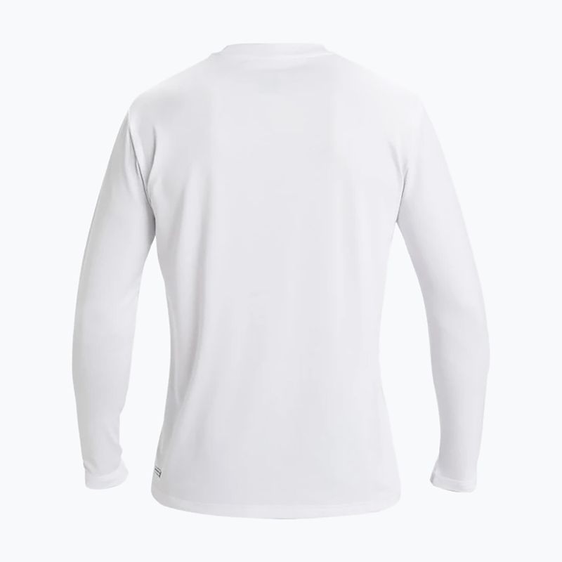 Longsleeve de înot pentru bărbați Quiksilver DNA Bubble Logo white 2
