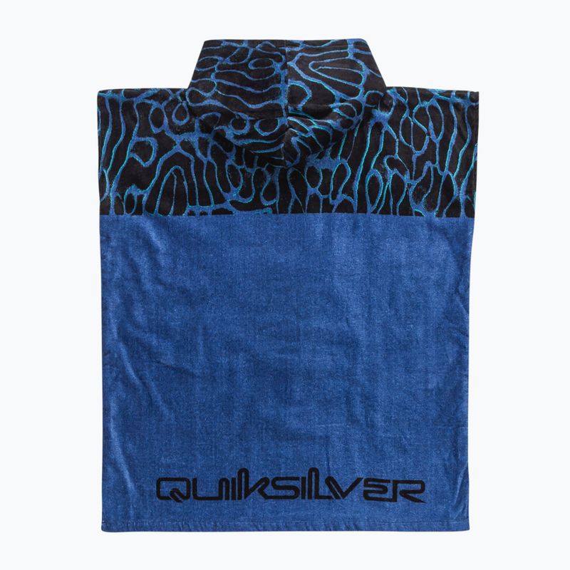 Poncho pentru copii Quiksilver Hoody Estate albastru 2