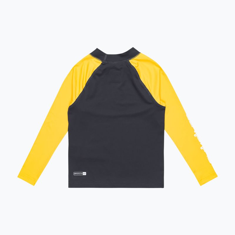 Longsleeve de înot pentru copii Quiksilver Everyday UPF50 dark navy/solar power 2