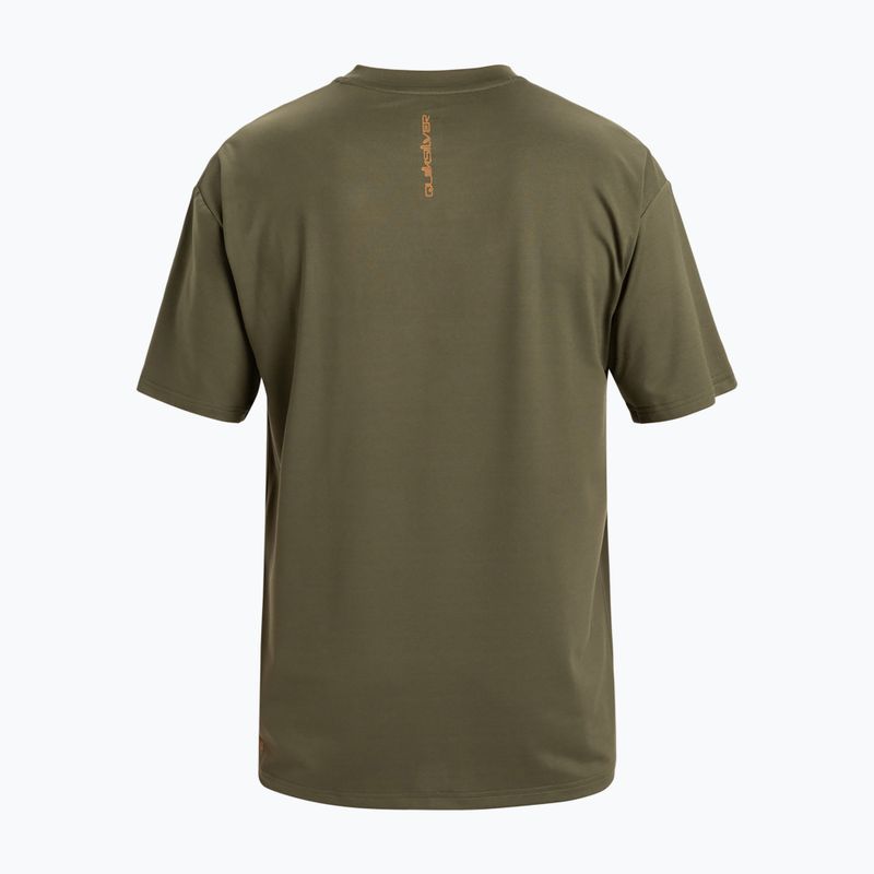 Tricou pentru bărbați Quiksilver Everyday Surf grape leaf 2
