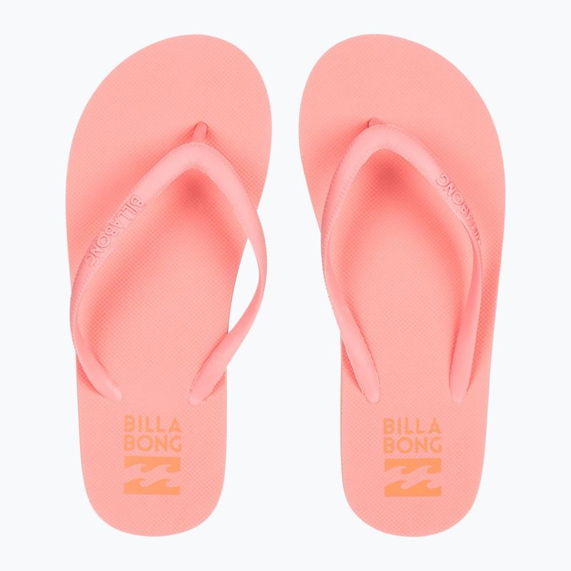 Billabong Sunlight peach tart flip flops pentru femei 3