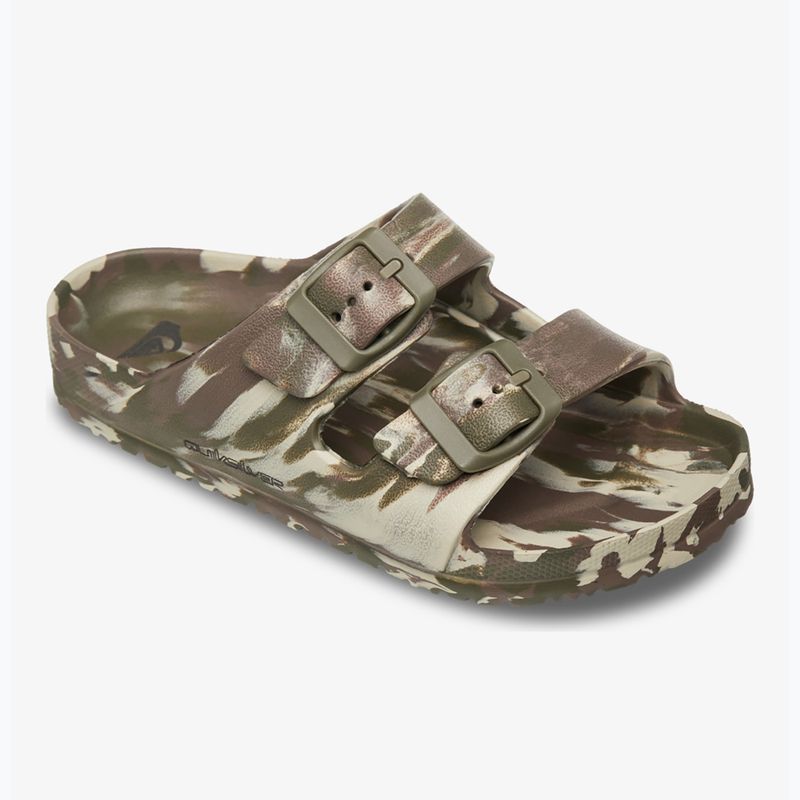 Papuci pentru copii Quiksilver Embark RF green 1