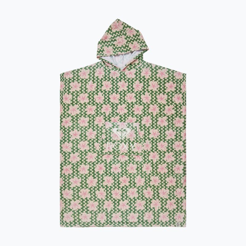 Pncho pentru femei ROXY Stay Magical Printed basil party waves yw