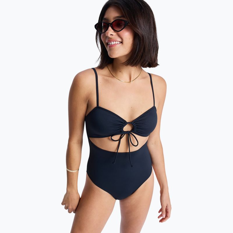 Costum de baie dintr-un element pentru femei ROXY Beach Classics Fashion anthracite 4