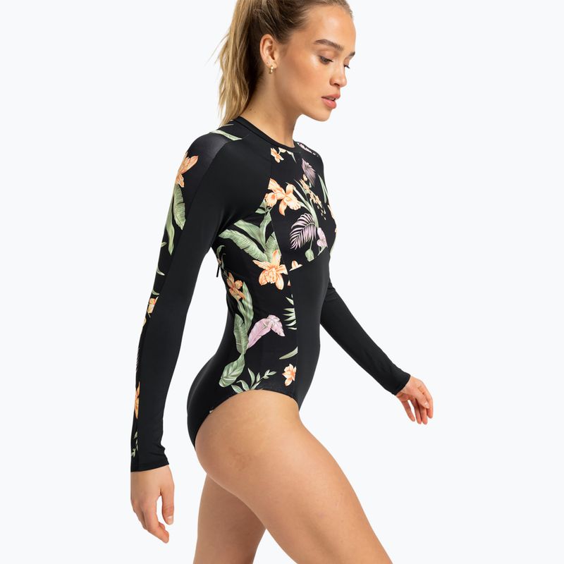 Costum de baie dintr-un element pentru femei ROXY Fashion anthracite island escape 5