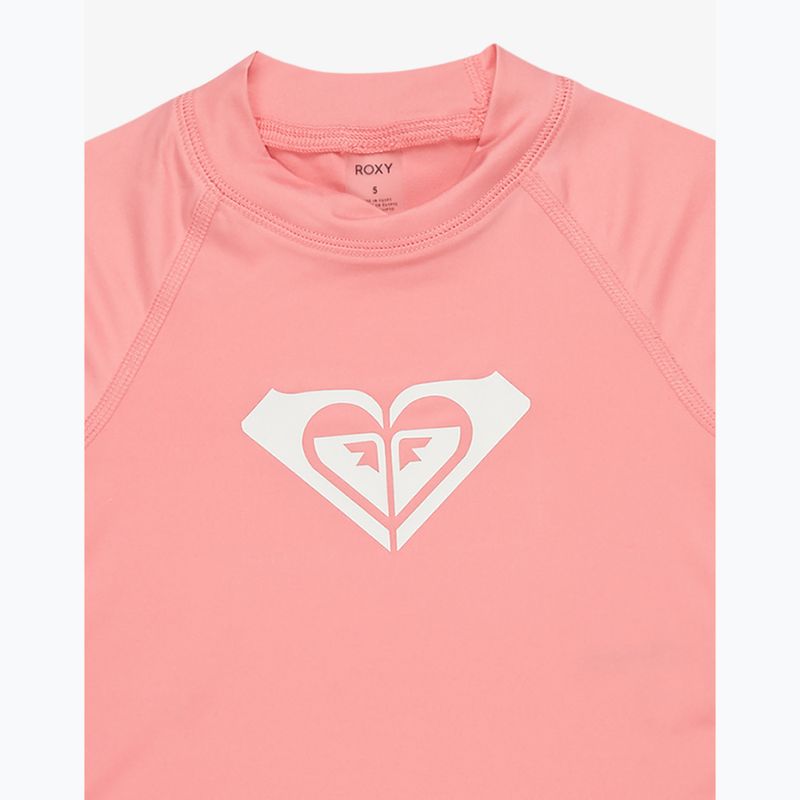 Tricou de înot pentru copii  ROXY Whole Hearted plumeria 3