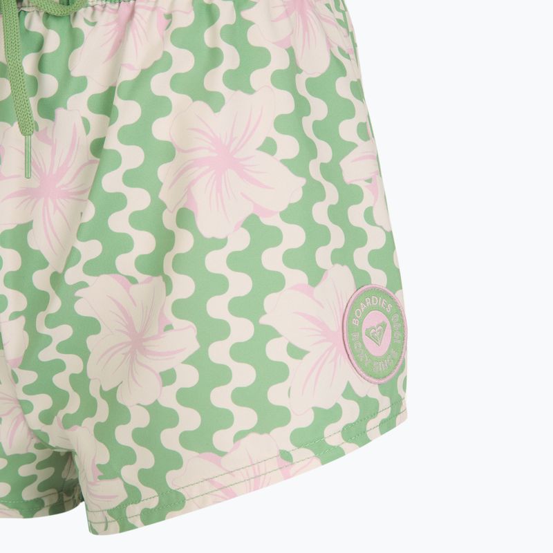 Pantaloni scurți de baie pentru femei ROXY No Bad Waves basil party waves yw 3