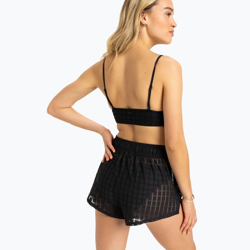 Pantaloni scurți de baie pentru femei ROXY Camilo 2" anthracite 4