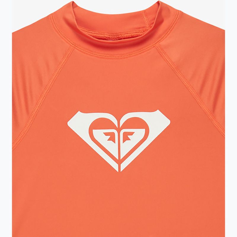 Tricou de înot pentru copii  ROXY Wholehearted emberglow 3