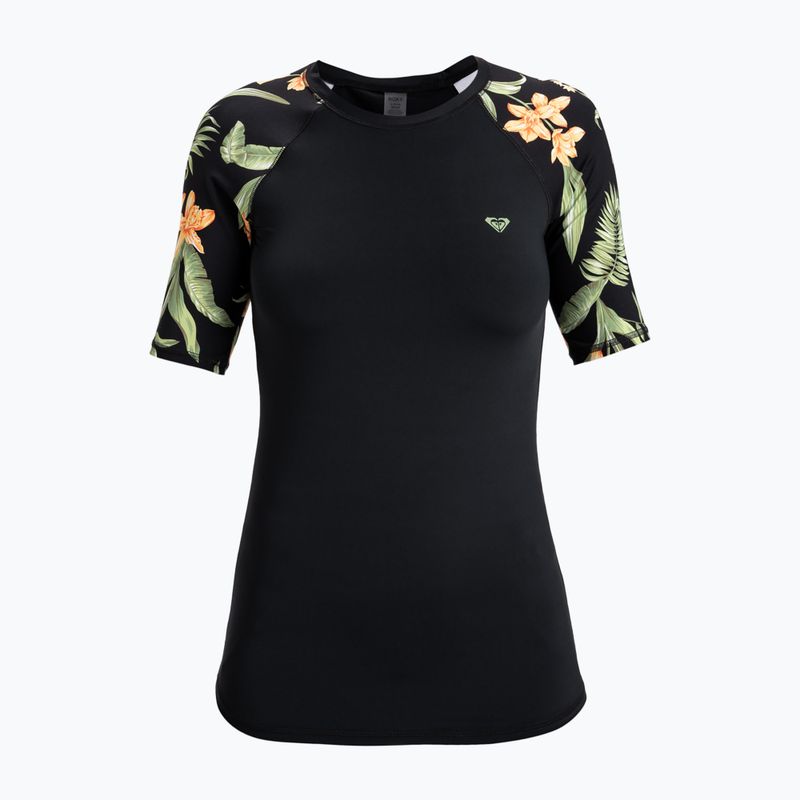 Tricou de înot pentru femei ROXY Lycra Printed anthracite island escape 4
