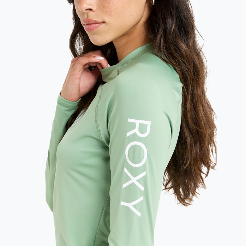 Longsleeve de înot pentru femei ROXY Whole Hearted basil 5
