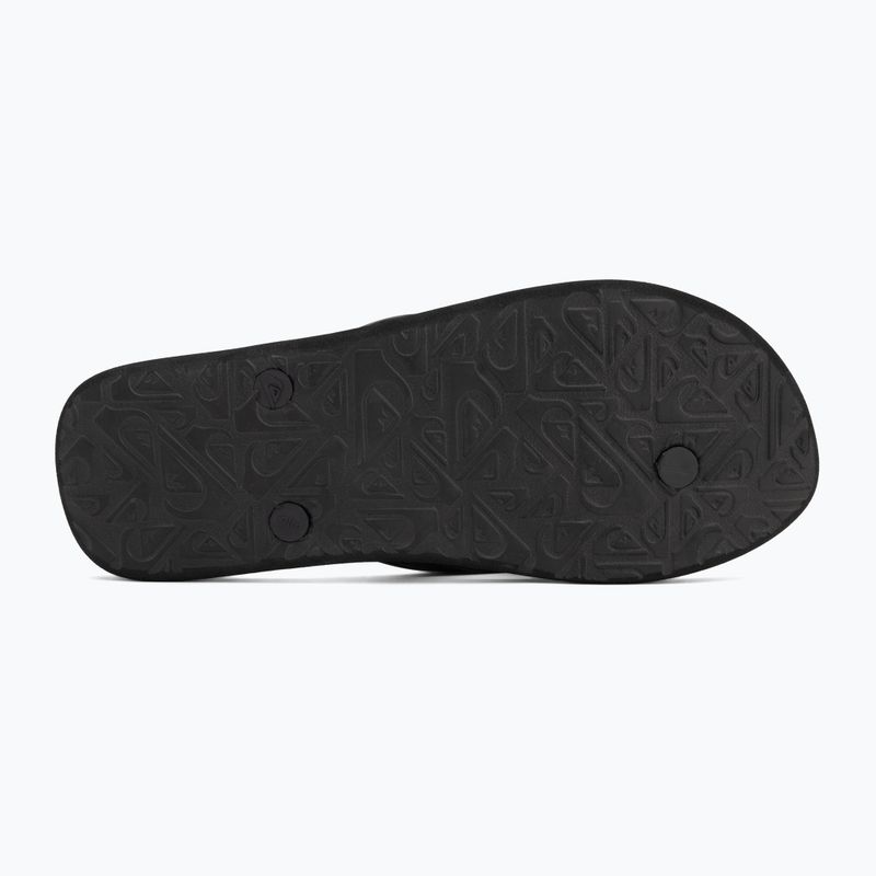 Șlapi pentru bărbați Quiksilver Java Art black 1 4