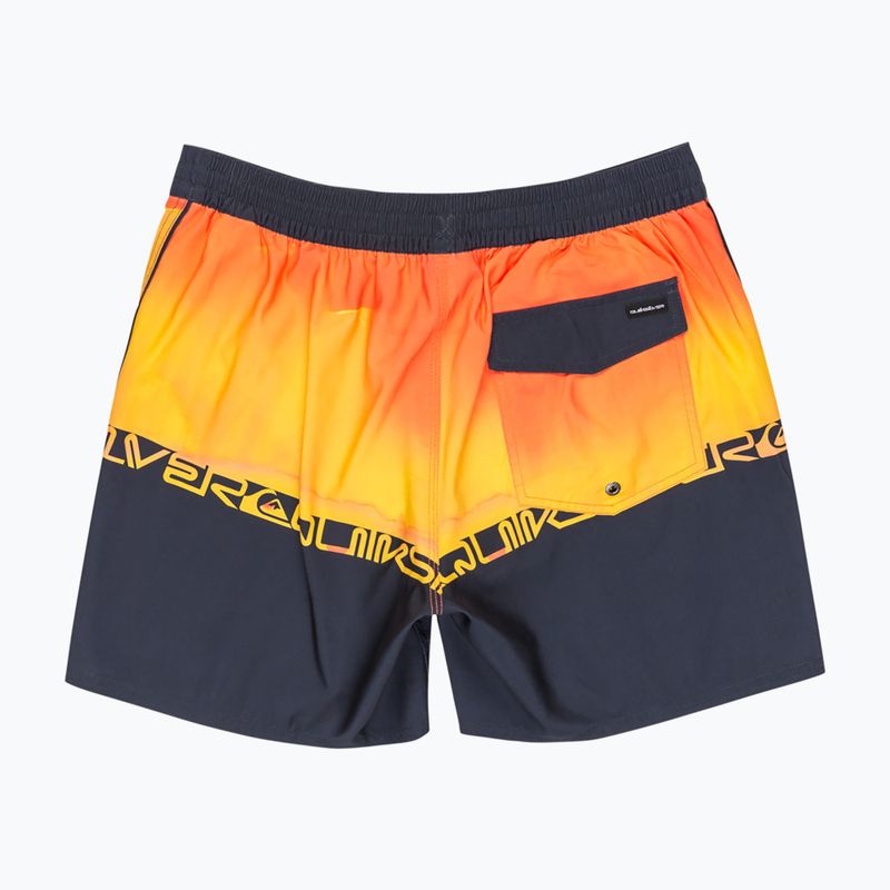 Șort de înot pentru bărbați Quiksilver Everyday Half Jam 16" fiery coral wordblock 2