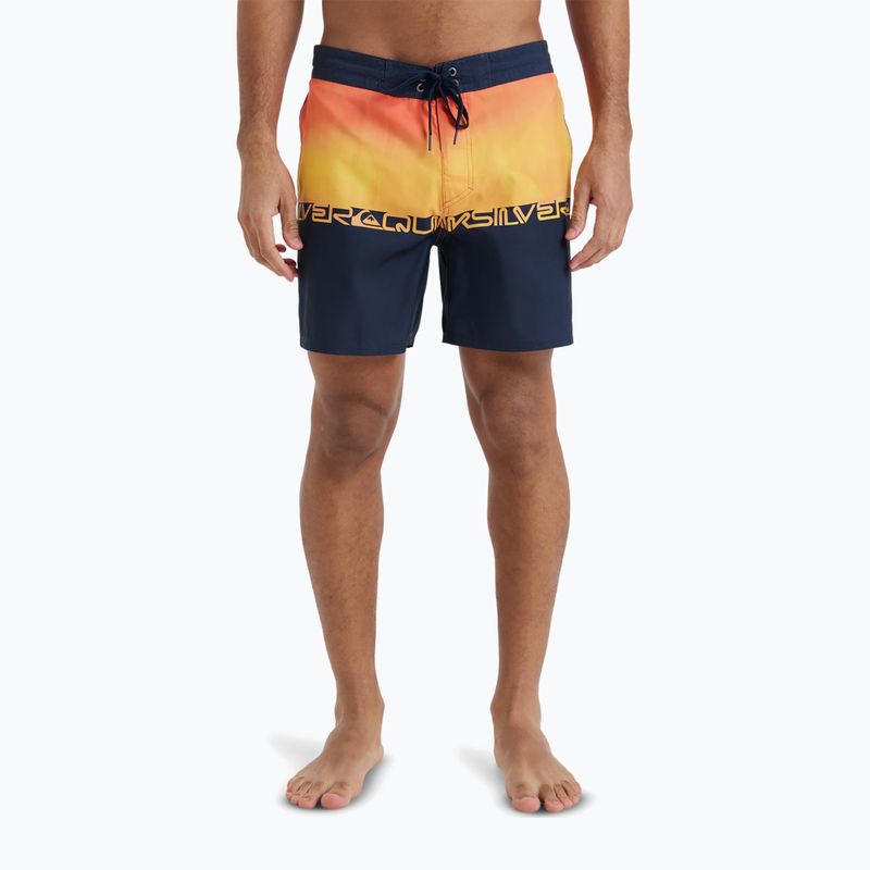 Șort de înot pentru bărbați Quiksilver Everyday Half Jam 16" fiery coral wordblock 3
