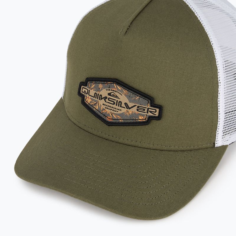 Șapcă pentru bărbați Quiksilver Riding Around Trucker grape leaf 3