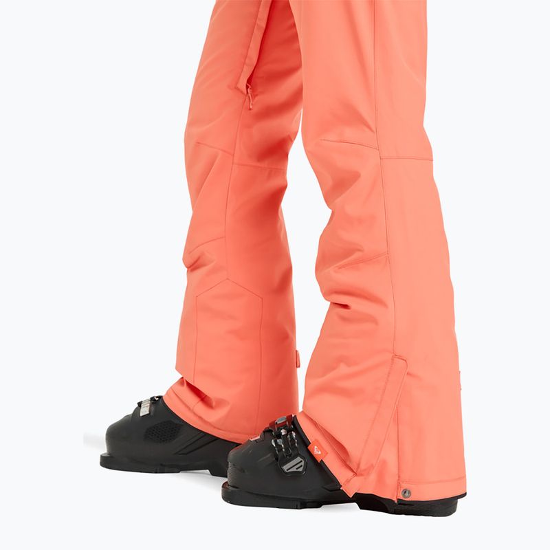 Pantaloni de snowboard pentru femei ROXY Alpine Ridge coral chic 10