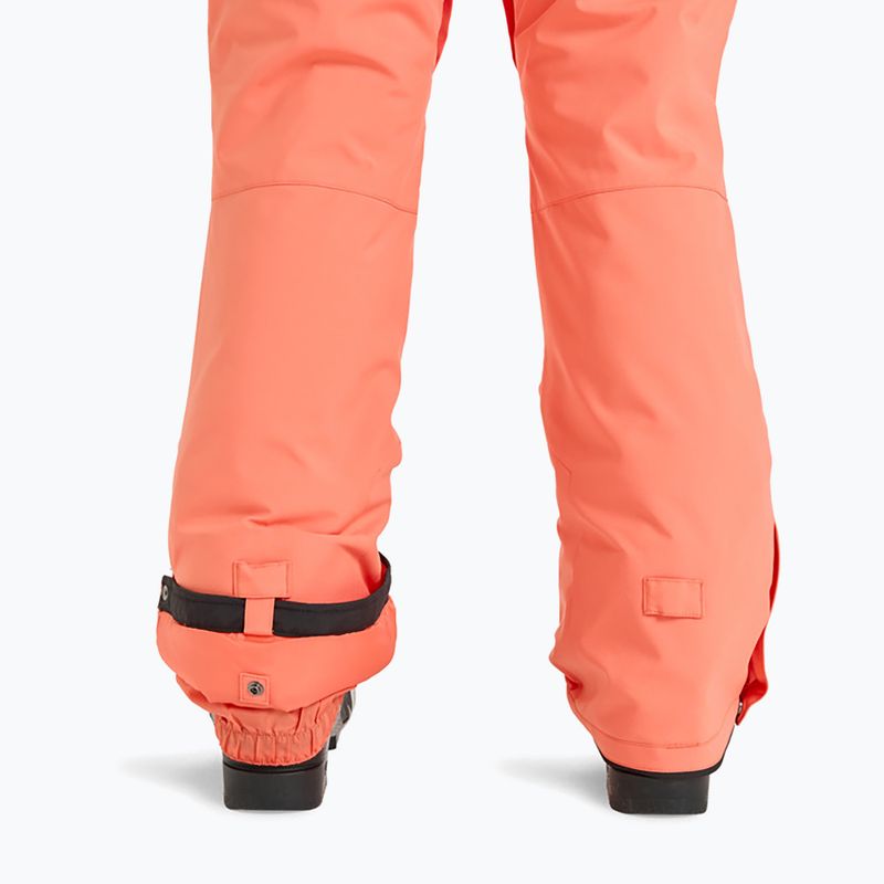 Pantaloni de snowboard pentru femei ROXY Alpine Ridge coral chic 11