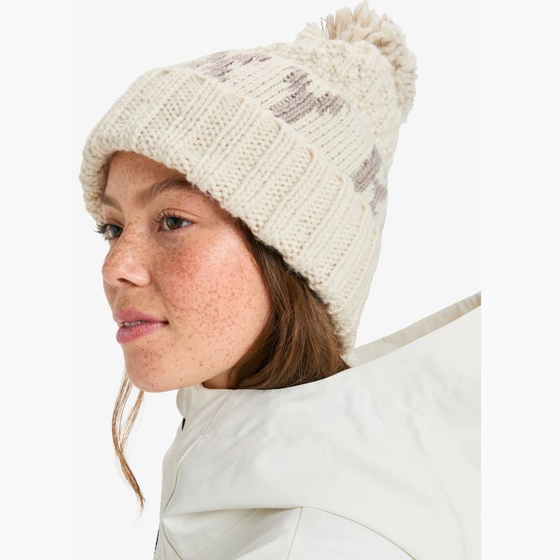 Căciulă de iarnă pentru femei ROXY Tonic Beanie whisper white 5