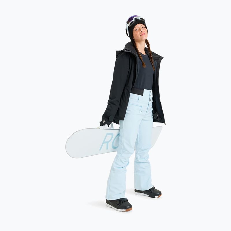 Pantaloni de snowboard pentru femei ROXY Rising High ice blue 2