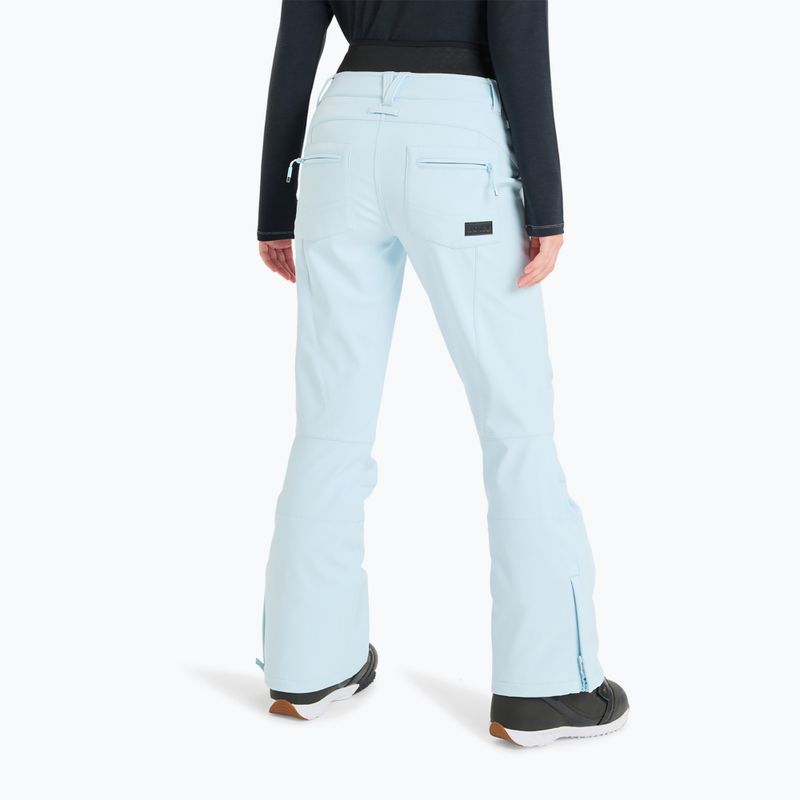 Pantaloni de snowboard pentru femei ROXY Rising High ice blue 3