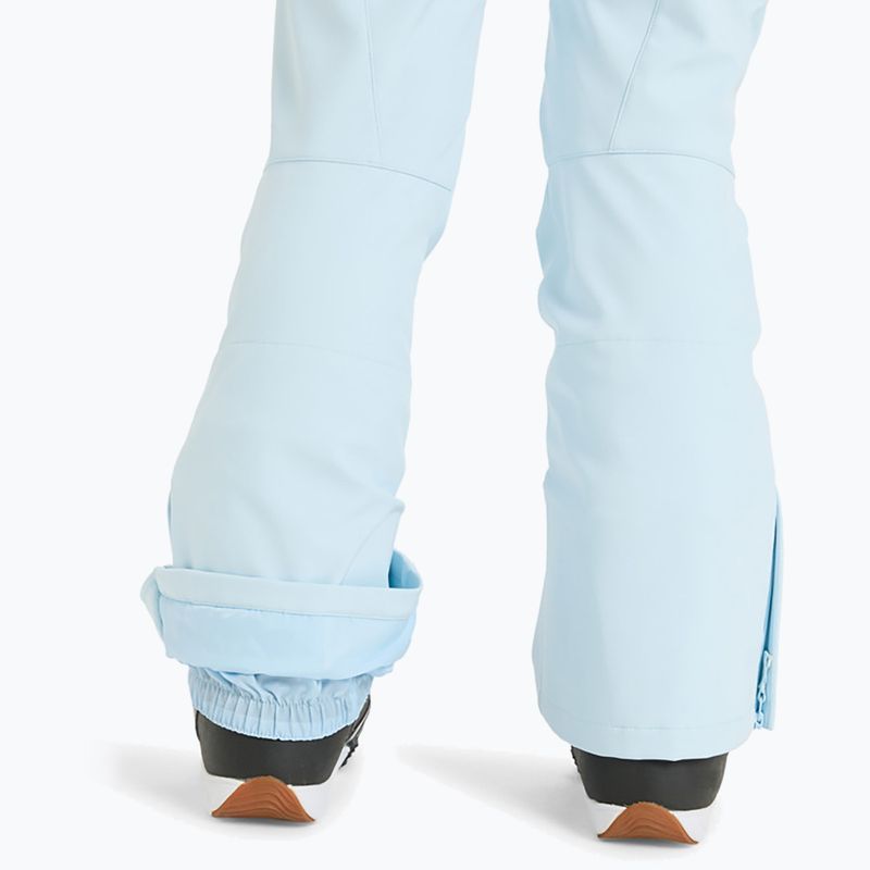 Pantaloni de snowboard pentru femei ROXY Rising High ice blue 9