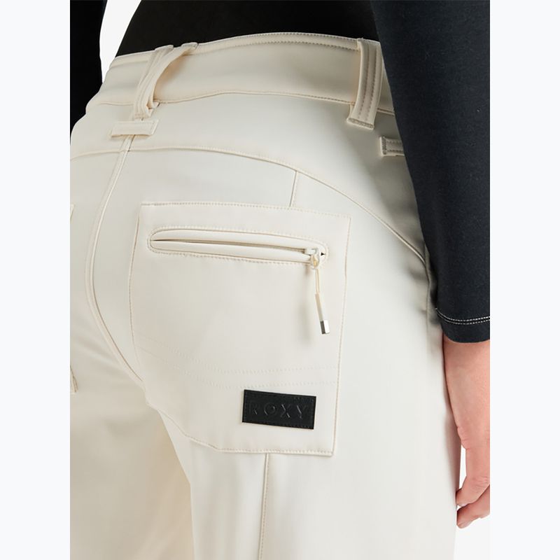 Pantaloni de snowboard pentru femei ROXY Rising High whisper white 7