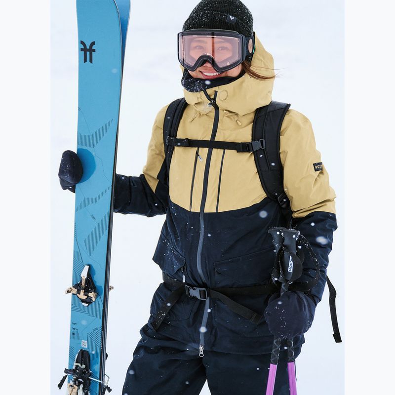 Geacă de snowboard pentru femei ROXY Gore-Tex Stretch Purelines fennel seed 14