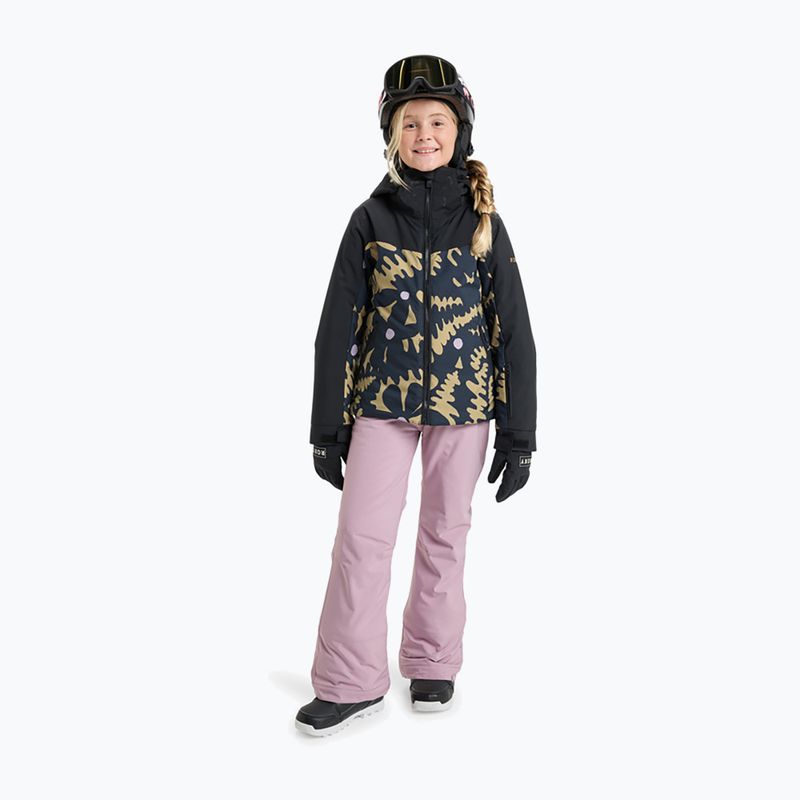 Geacă de snowboard pentru copii ROXY Free Jet Block fennel seed big/flower rg 2