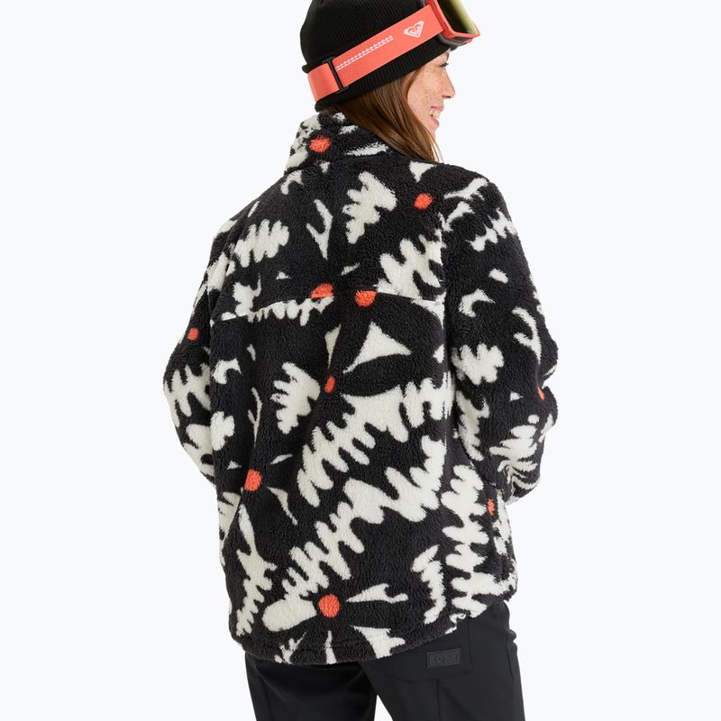 Bluză pentru femei ROXY Alabama true black/big flower 3