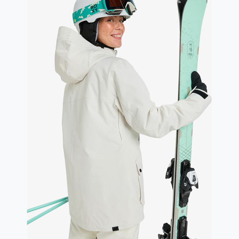 Geacă de snowboard pentru femei ROXY Stated whisper white 3