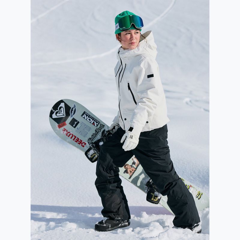 Geacă de snowboard pentru femei ROXY Stated whisper white 15