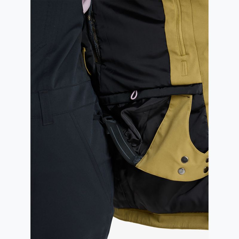 Geacă de snowboard pentru femei ROXY Stated fennel seed/big flower 12