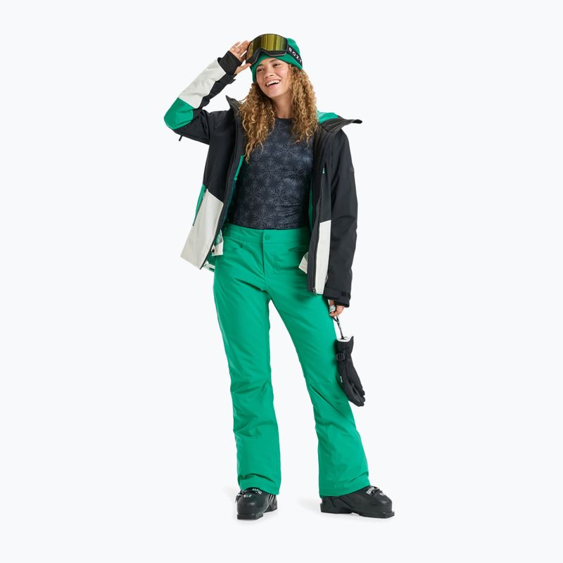 Pantaloni de snowboard pentru femei ROXY Backyard vivid green 2