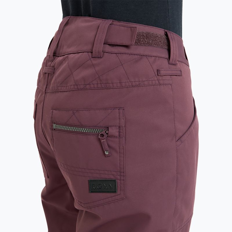 Pantaloni de snowboard pentru femei ROXY Nadia huckleberry 4