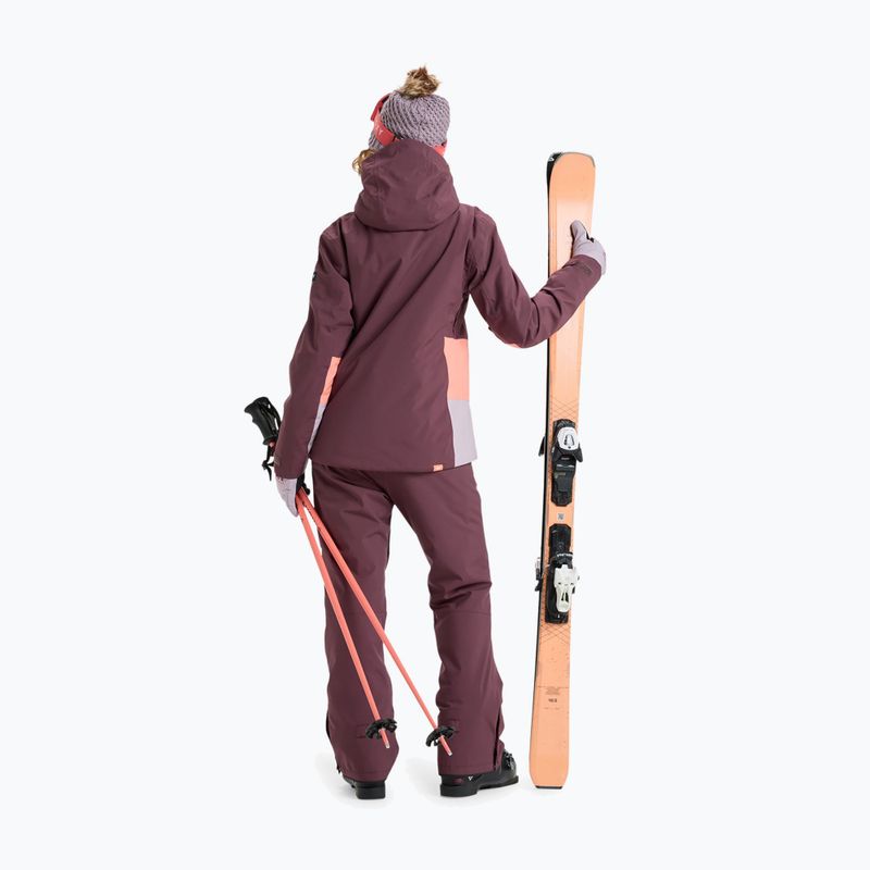 Geacă de snowboard pentru femei ROXY Stormdash huckleberry 4