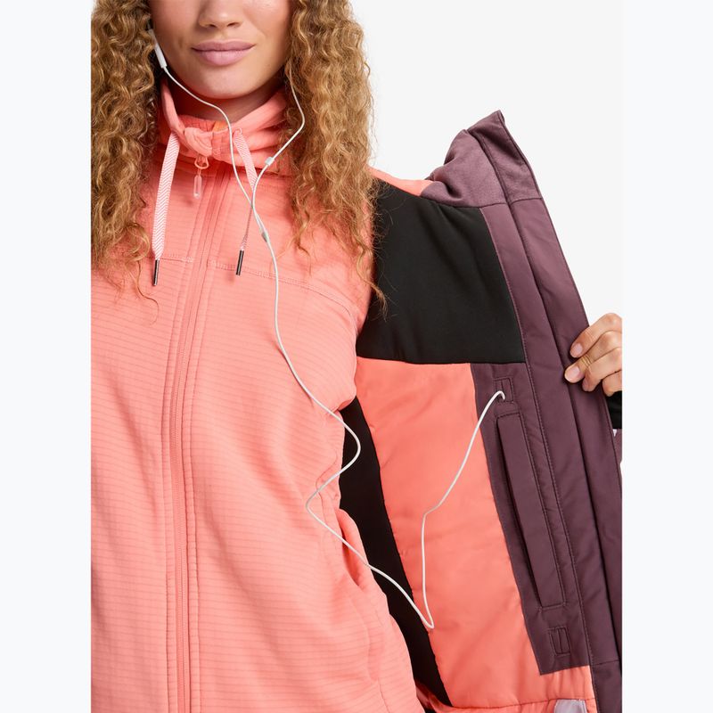 Geacă de snowboard pentru femei ROXY Stormdash huckleberry 11