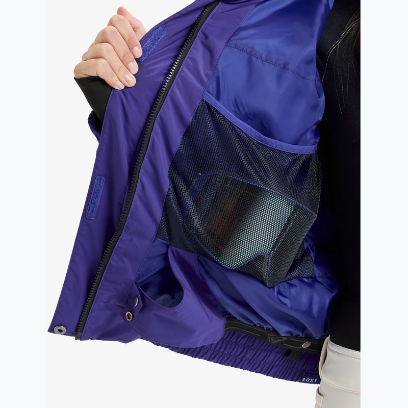 Geacă de snowboard pentru femei ROXY Snow Shimmer dazzling blue 6