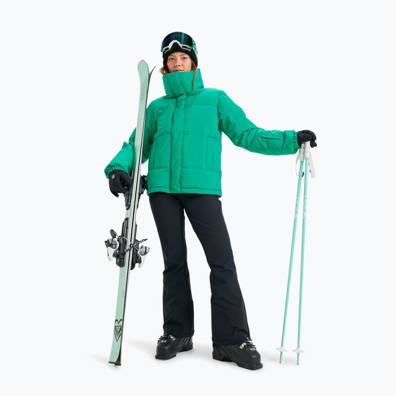 Geacă de snowboard pentru femei ROXY Snow Winter Rebel vivid green 2
