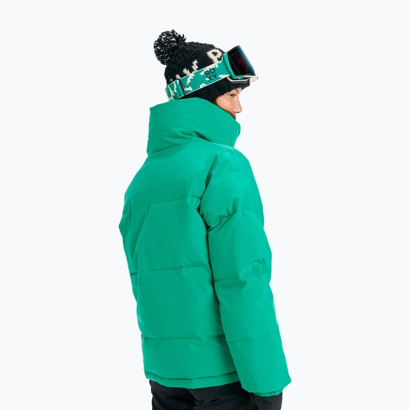 Geacă de snowboard pentru femei ROXY Snow Winter Rebel vivid green 4